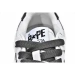 A Bathing Ape Bape SK8 Sta White Silver