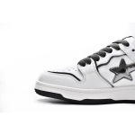 A Bathing Ape Bape SK8 Sta White Silver
