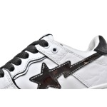 A Bathing Ape Bape SK8 Sta White Silver