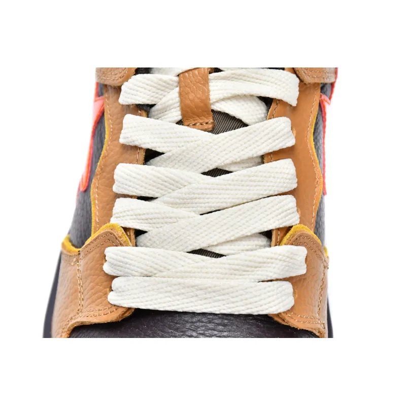 A Bathing Ape Bape SK8 Sta Brown Orange