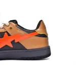 A Bathing Ape Bape SK8 Sta Brown Orange