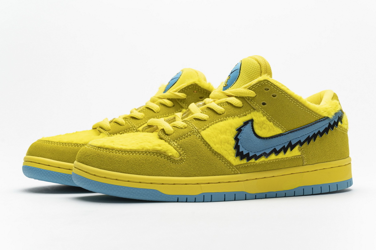 Nike SB Dunk Low Grateful Dead Bears Opti Yellow