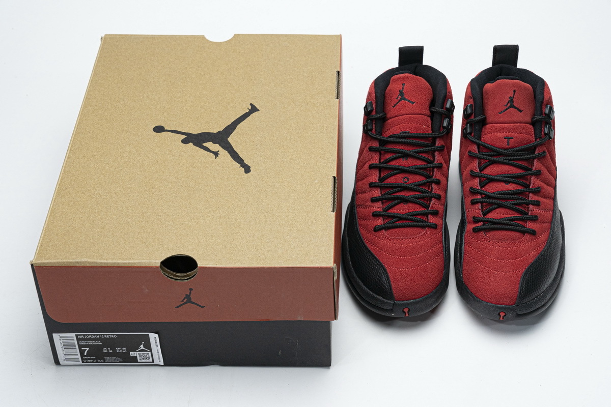Jordan 12 Retro Reverse Flu Game
