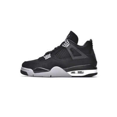 Jordan 4 Retro SE Black Canvas 01