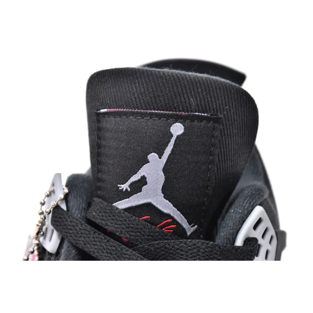 Jordan 4 Retro SE Black Canvas