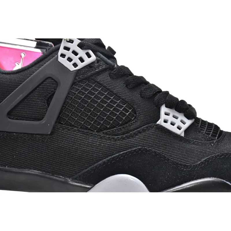Jordan 4 Retro SE Black Canvas