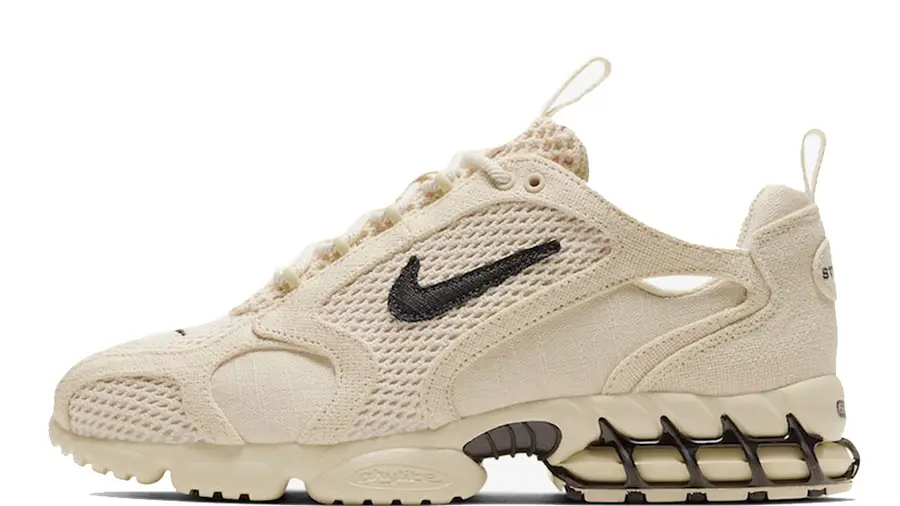 Nike Air Zoom Spiridon Cage 2 Stussy Fossil