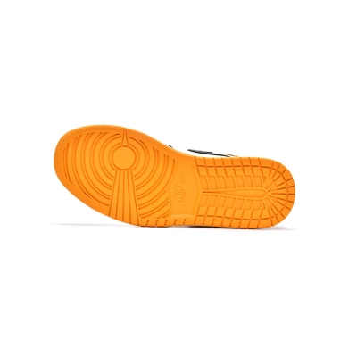Jordan 1 Retro High OG Yellow Toe (Cheap Sneakers) 02