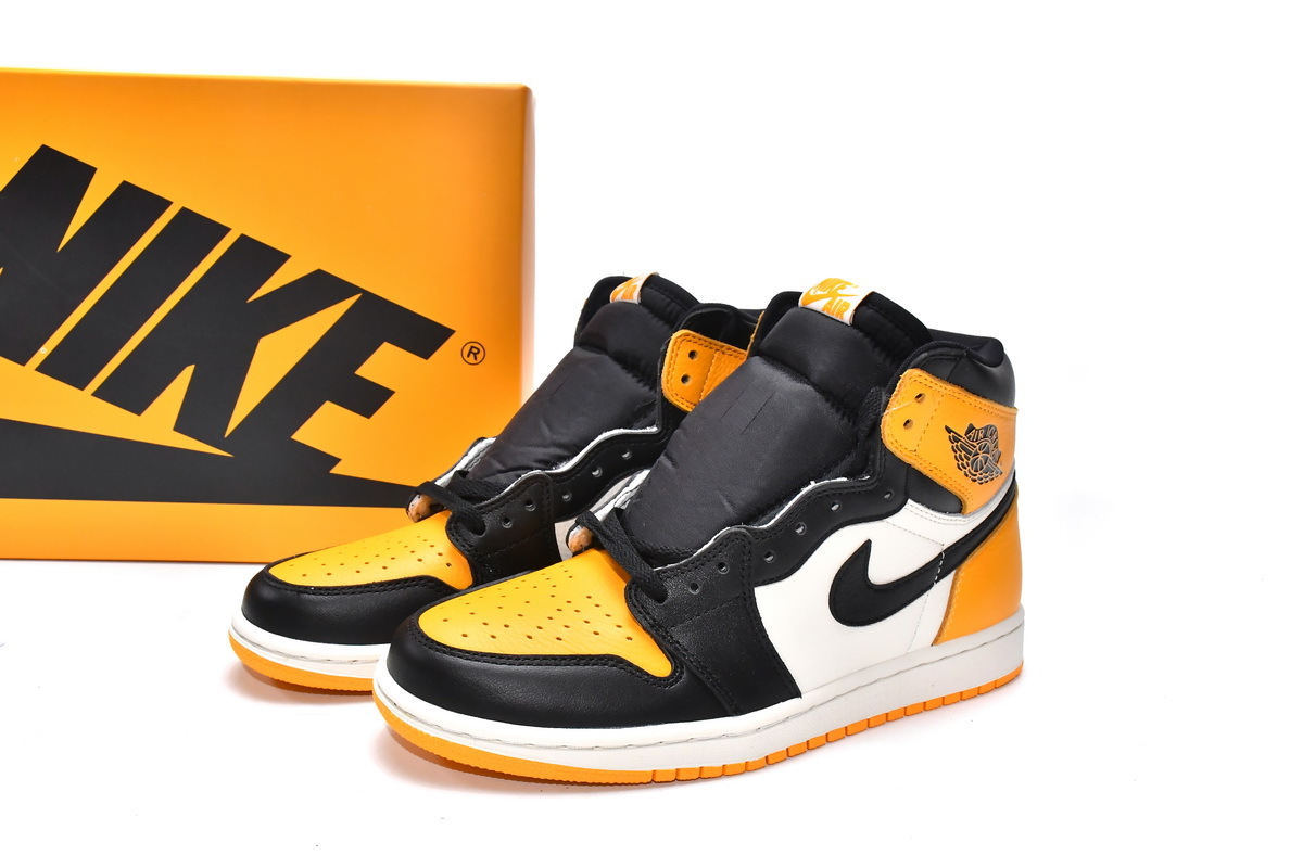 Jordan 1 Retro High OG Yellow Toe (Cheap Sneakers)
