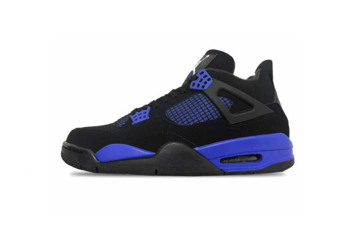 Jordan 4 Retro Black Game Royal