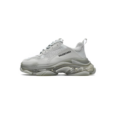 Balenciaga Triple S Clear Sole Grey 01