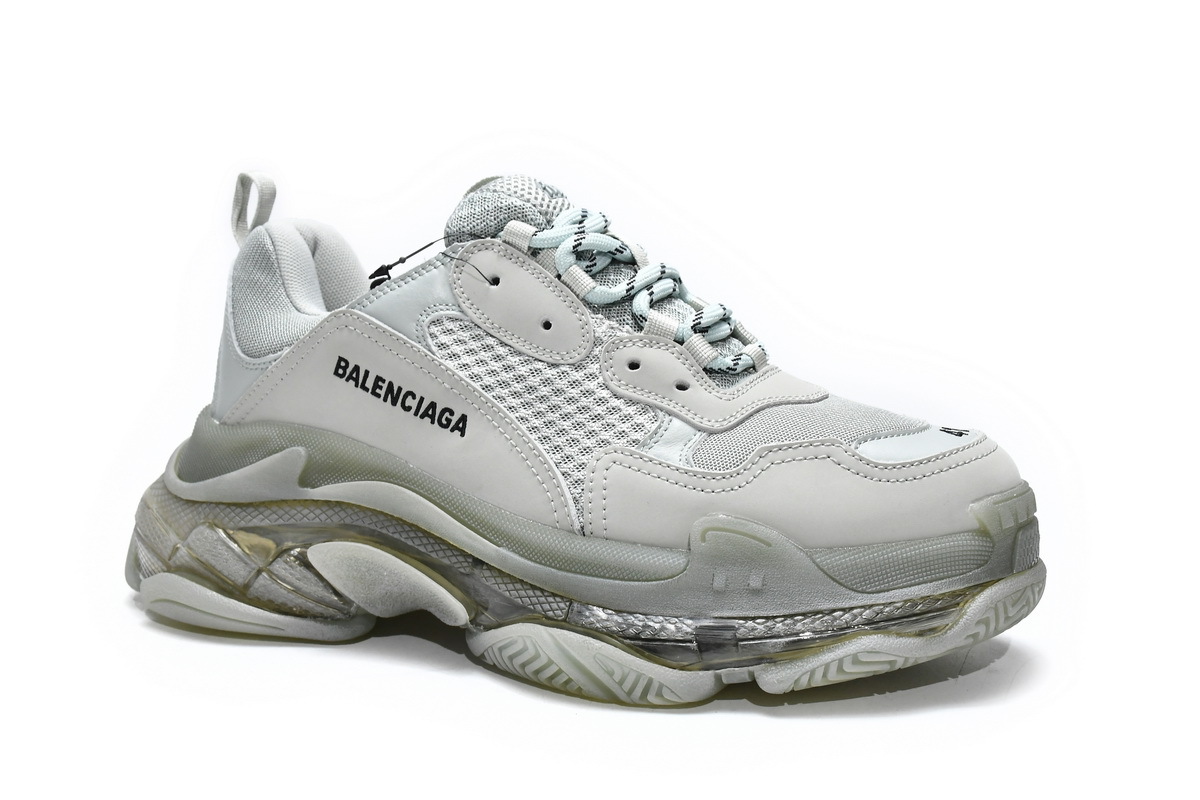 Balenciaga Triple S Clear Sole Grey