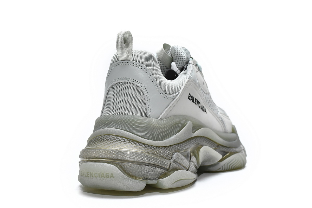 Balenciaga Triple S Clear Sole Grey