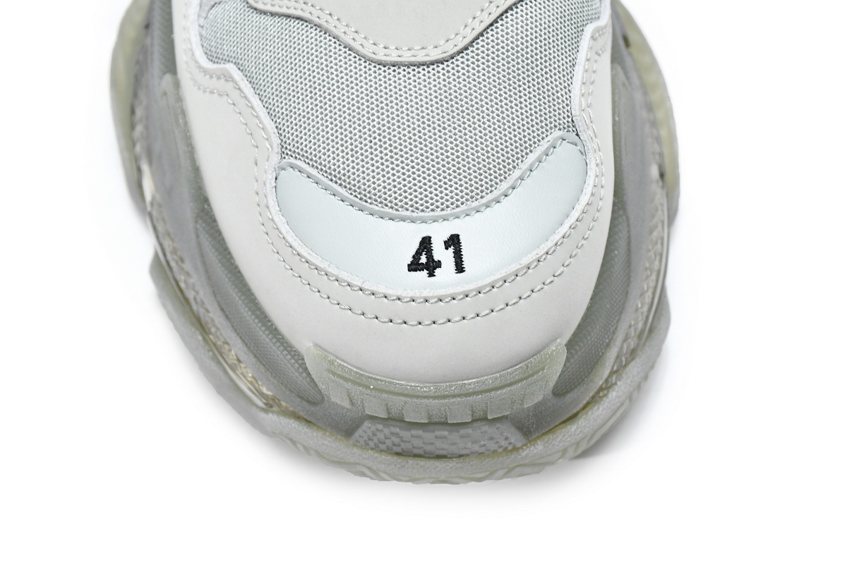 Balenciaga Triple S Clear Sole Grey