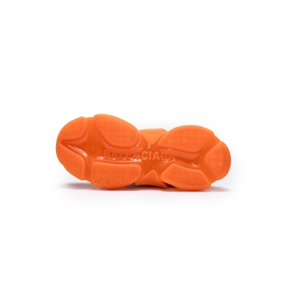Balenciaga Triple S Clear Sole Orange 02