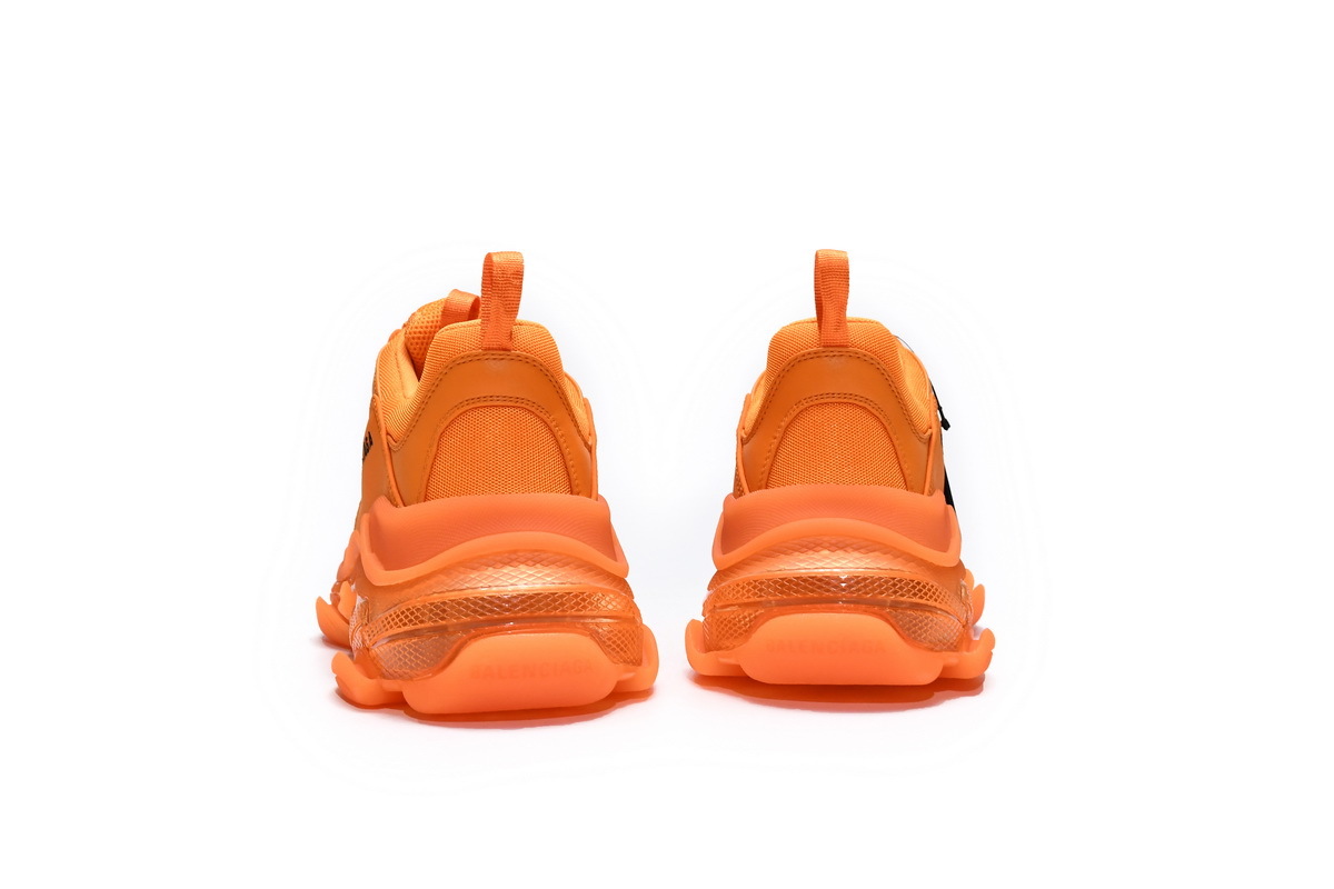 Balenciaga Triple S Clear Sole Orange