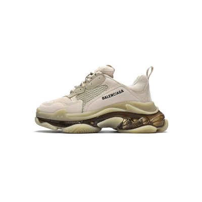 Balenciaga Triple S Clear Sole Beige 01