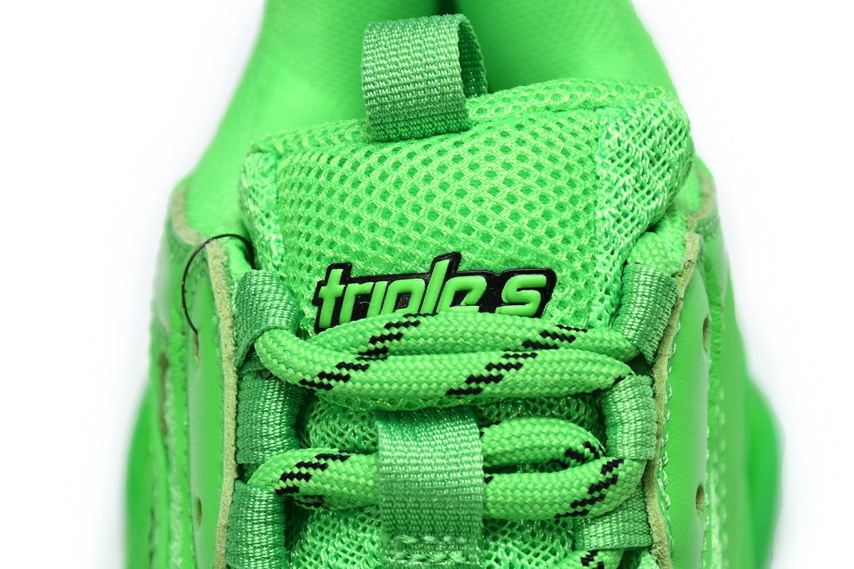 Balenciaga Triple S Neon Green Clear Sole