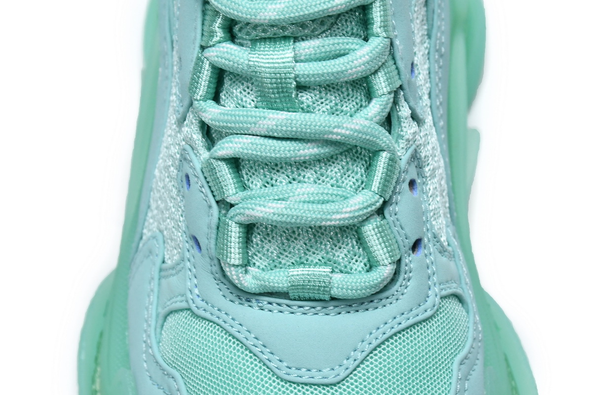 Balenciaga Triple S Clear Sole Green