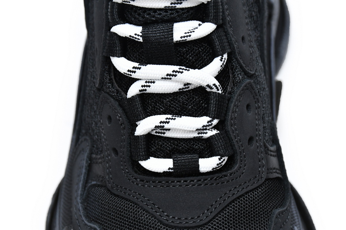 Balenciaga Triple S Clear Sole Black (2018)