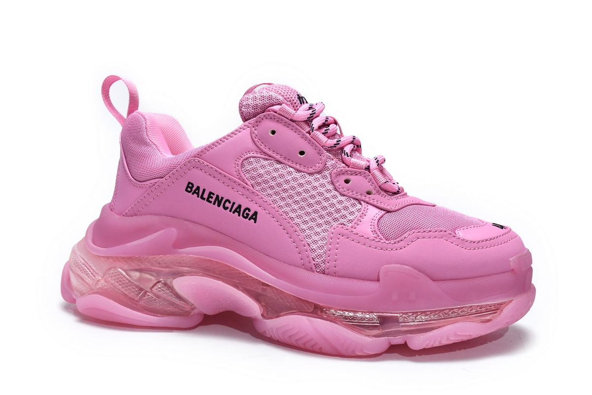 Balenciaga Triple S Clear Sole Pink