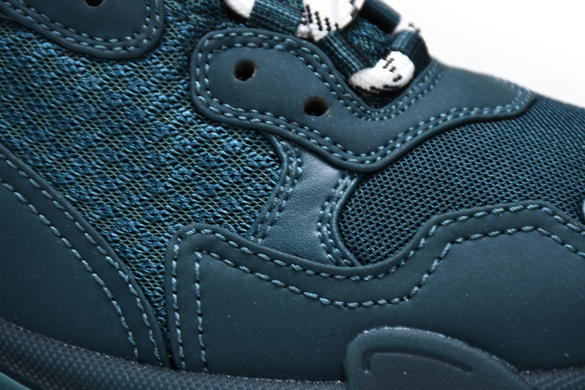 Balenciaga Triple S Clear Sole Full Dark Green