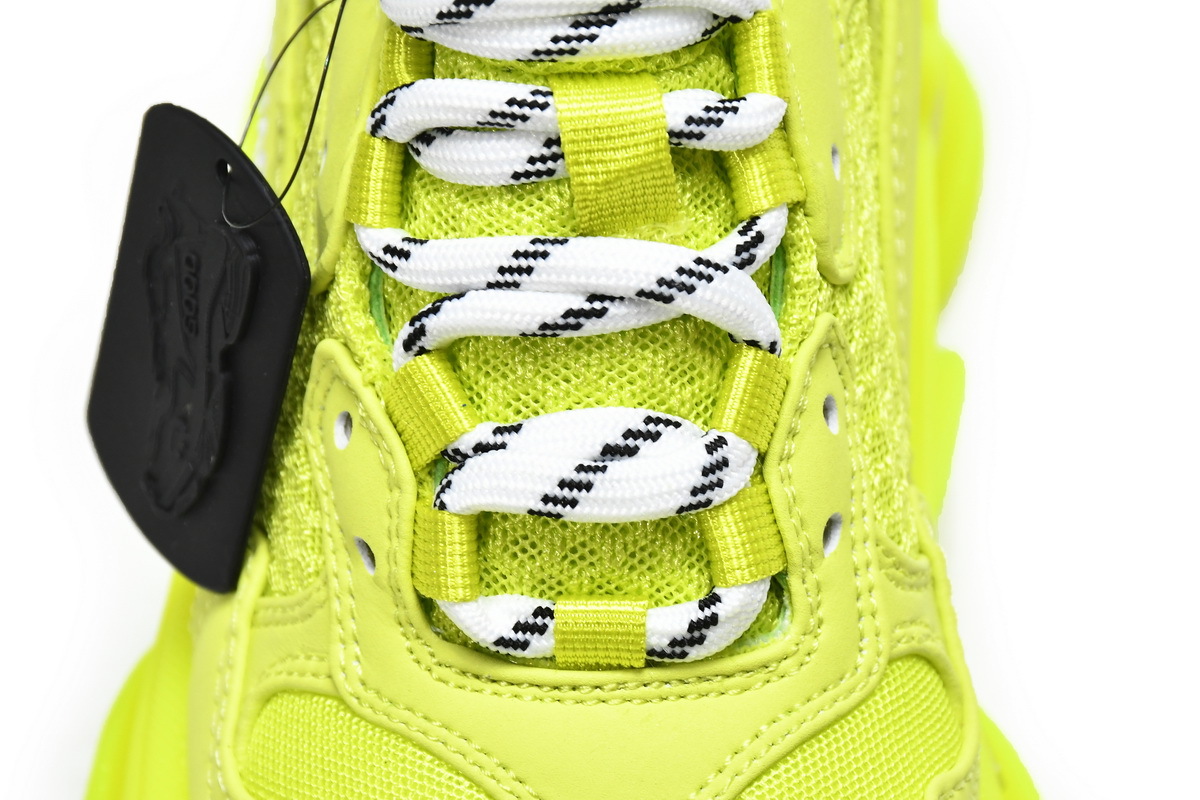 Balenciaga Triple S Clear Sole Fluo Yellow