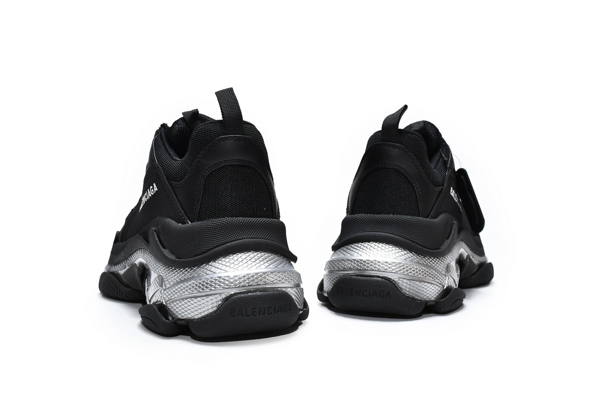 Balenciaga Triple S Clear Sole Black Ivory