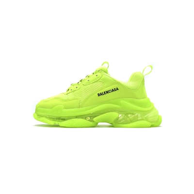 Balenciaga Triple S Clear Sole Yellow 01