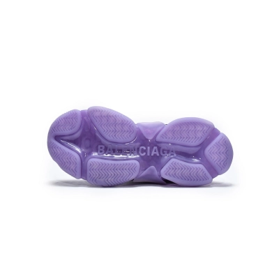 Balenciaga Triple S Clear Sole Purple 02