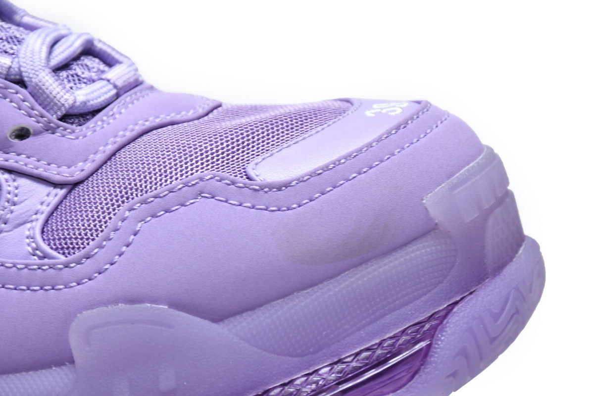 Balenciaga Triple S Clear Sole Purple