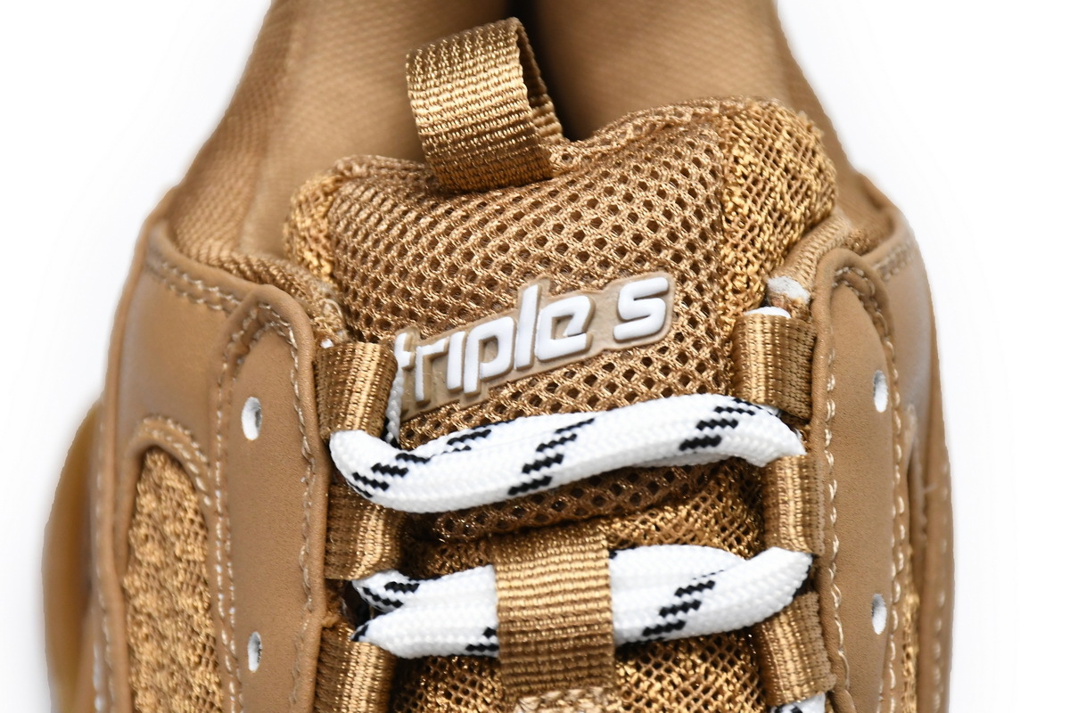 Balenciaga Triple S Clear Sole Brown