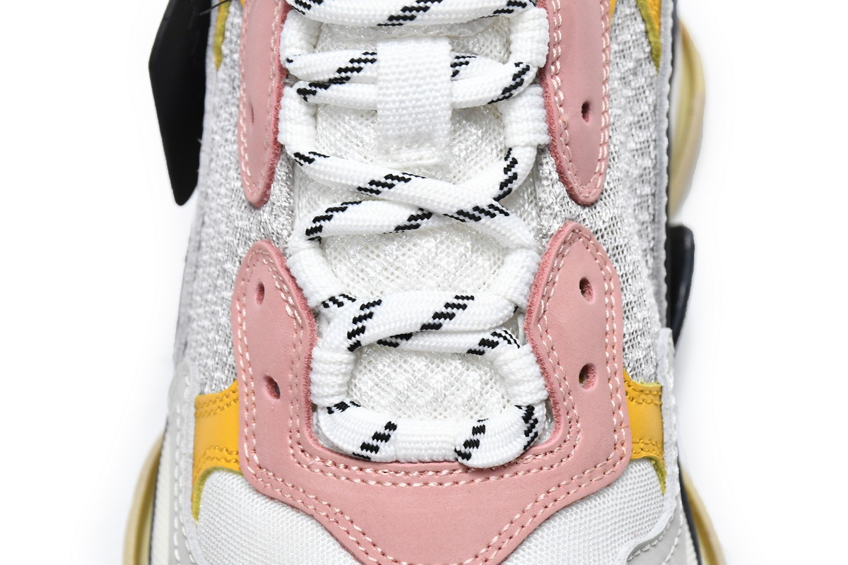 Balenciaga Triple S Cream Yellow Red