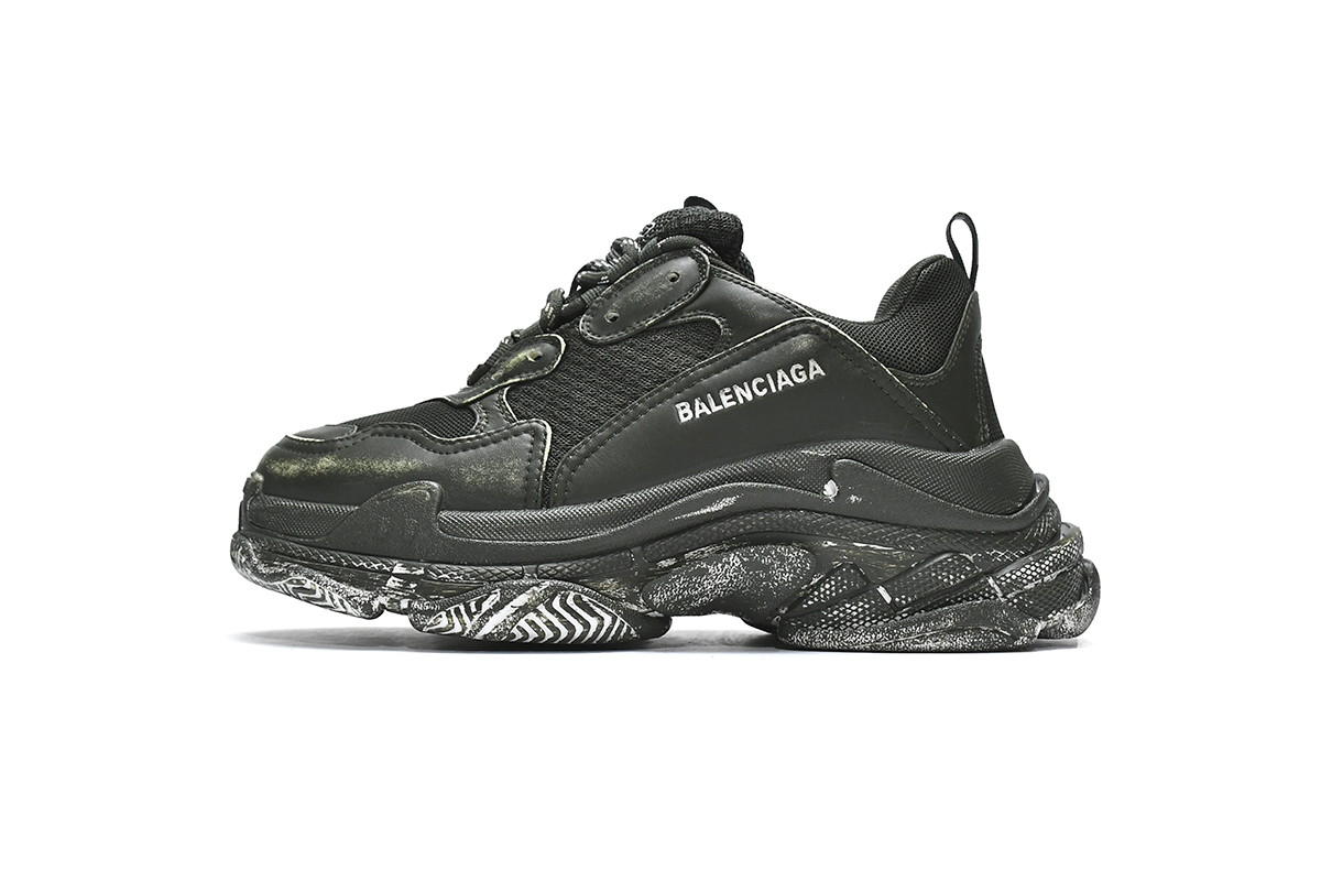 Balenciaga Triple S Faded Green