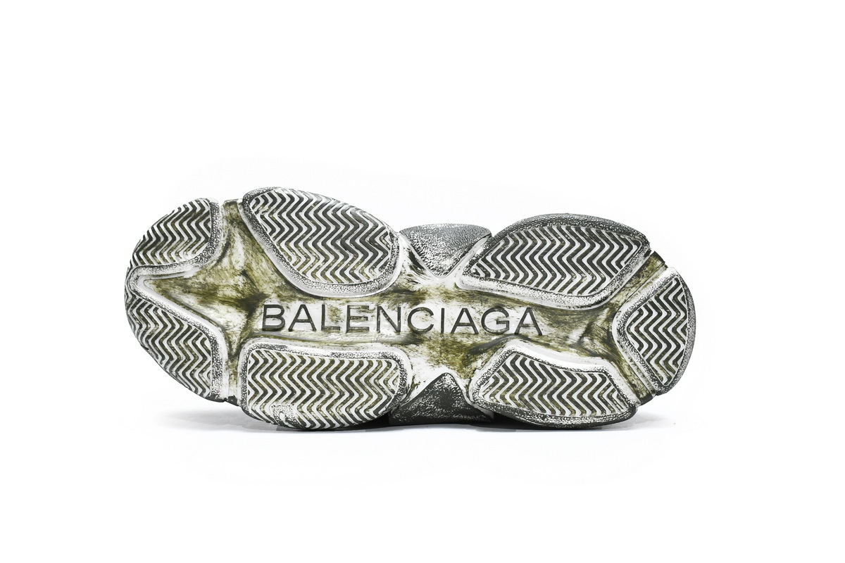 Balenciaga Triple S Faded Green
