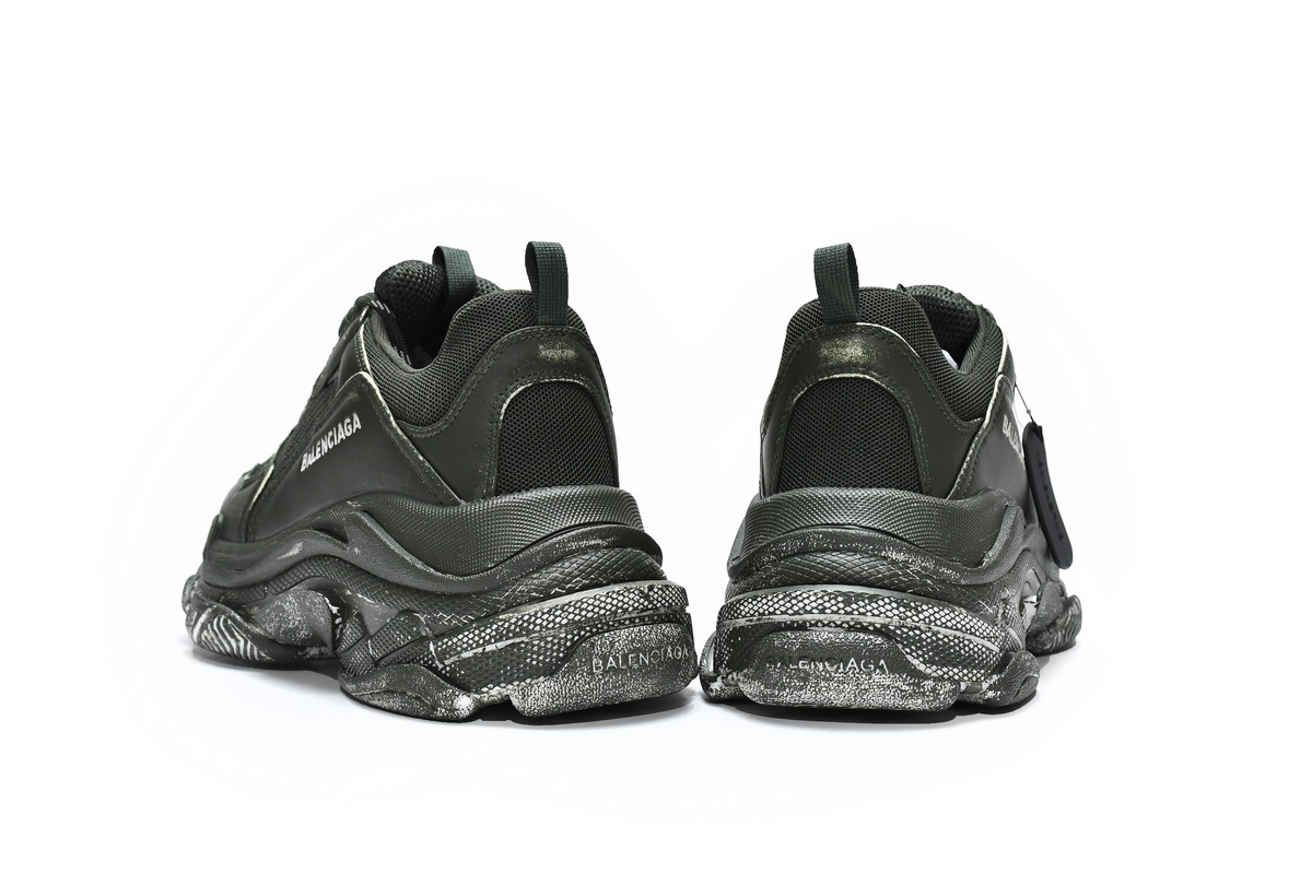 Balenciaga Triple S Faded Green