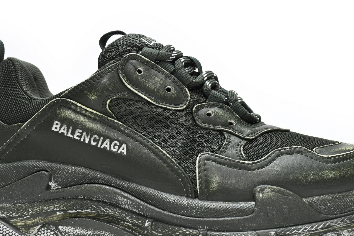 Balenciaga Triple S Faded Green