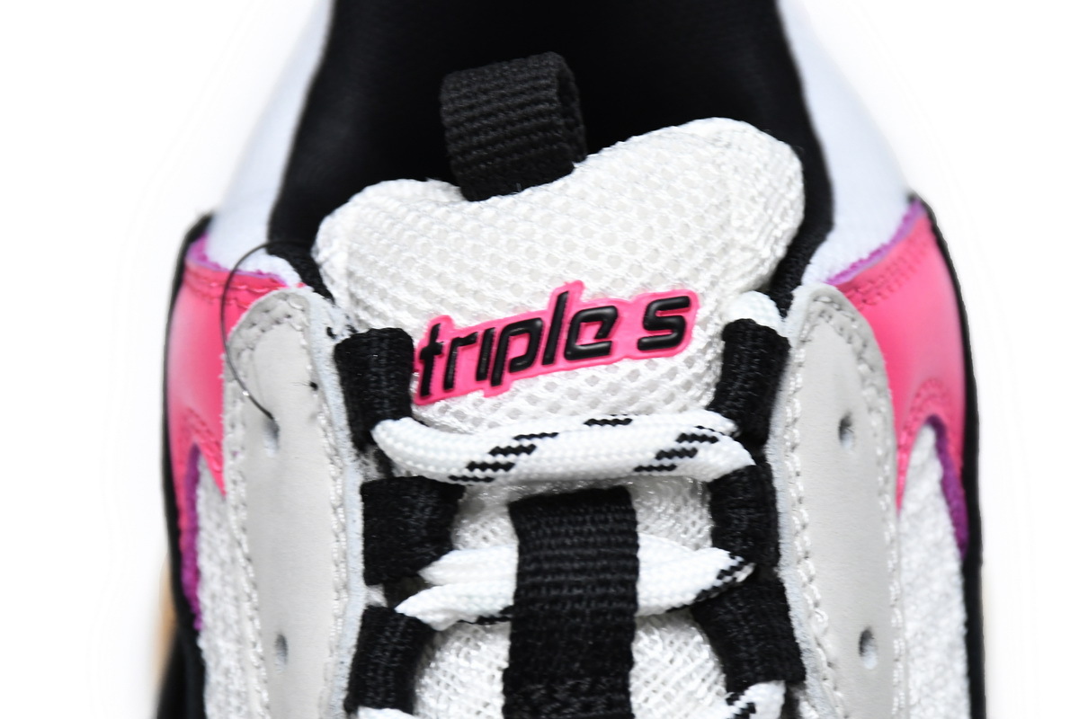 Balenciaga Triple S Neon Pink 2019