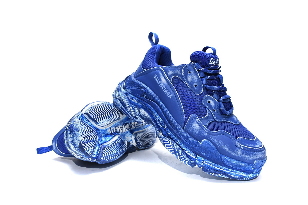 Balenciaga Triple S Faded Blue