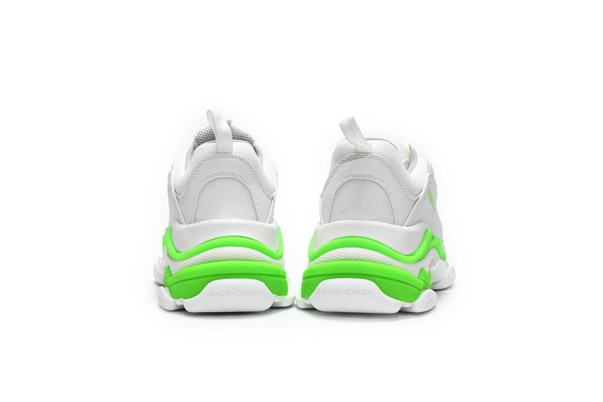 Balenciaga Triple S Fluo Green White