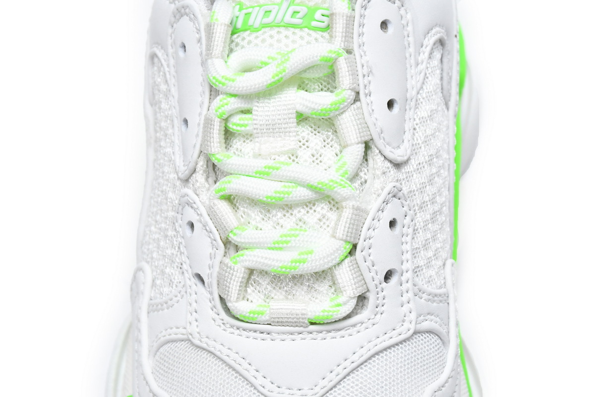 Balenciaga Triple S Fluo Green White