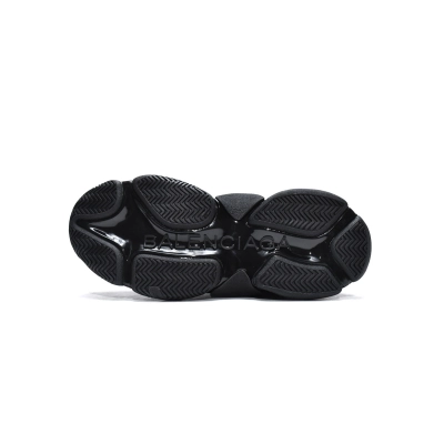 Balenciaga Triple S Clear Sole Black 02