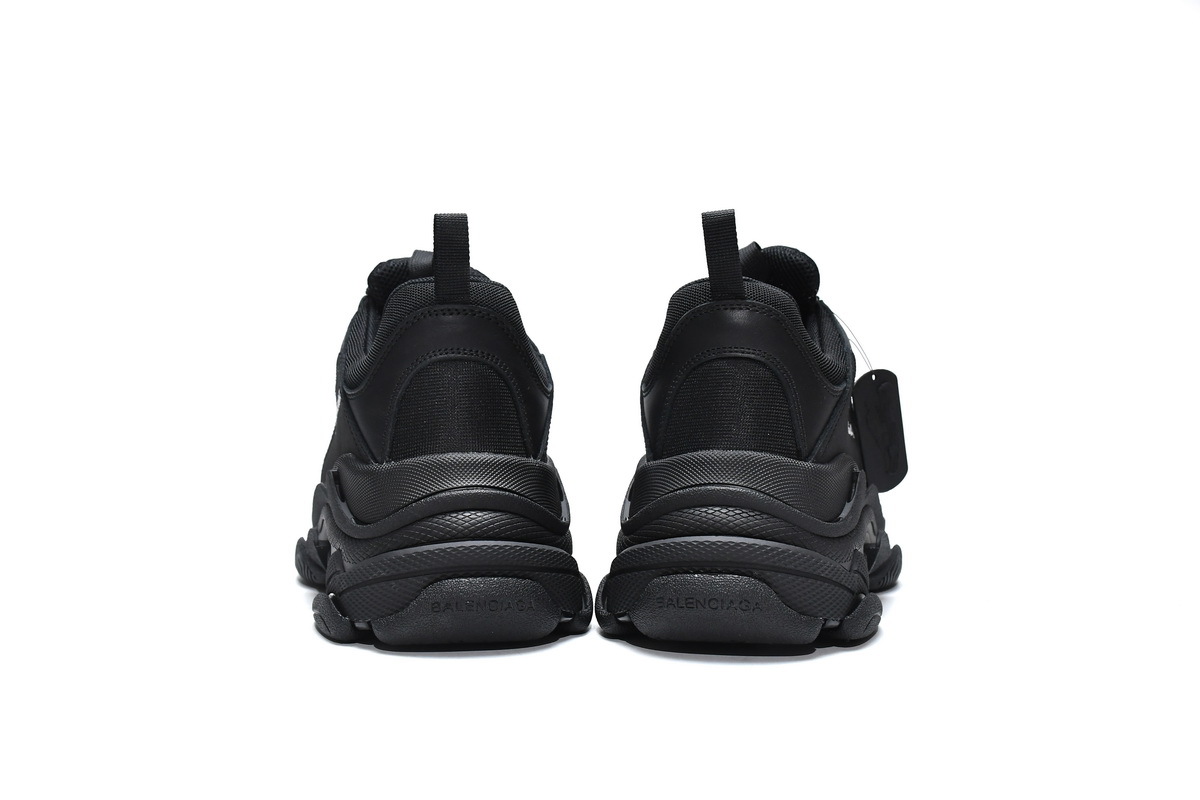 Balenciaga Triple S Clear Sole Black