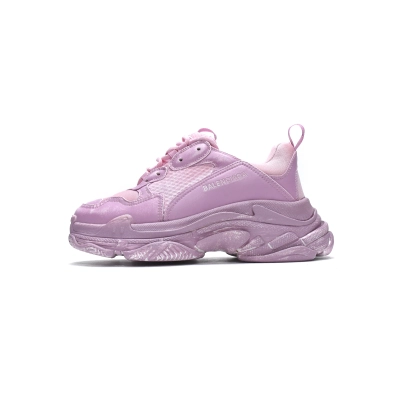 Balenciaga Triple S Faded Pink 01