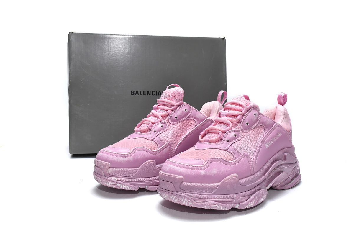 Balenciaga Triple S Faded Pink