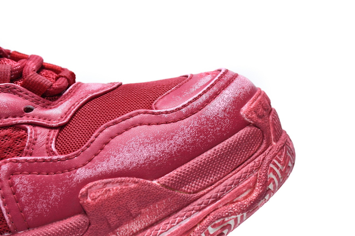 Balenciaga Triple S Faded Red