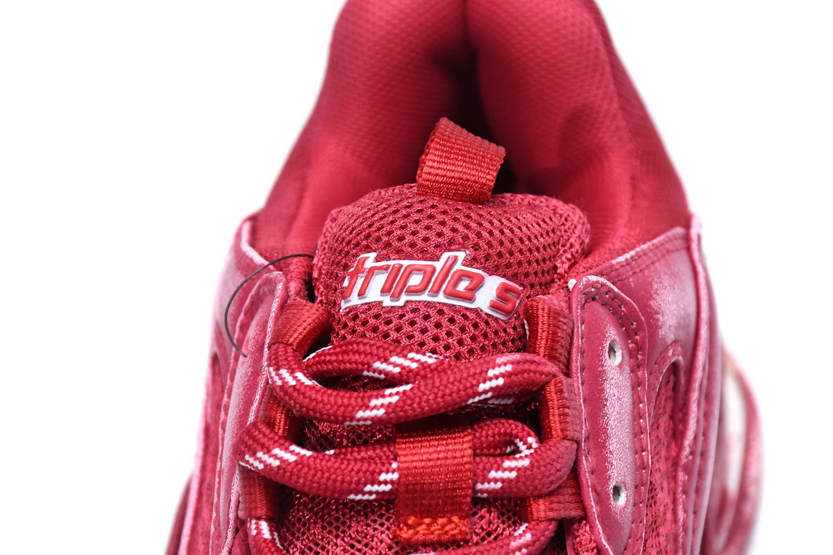 Balenciaga Triple S Faded Red