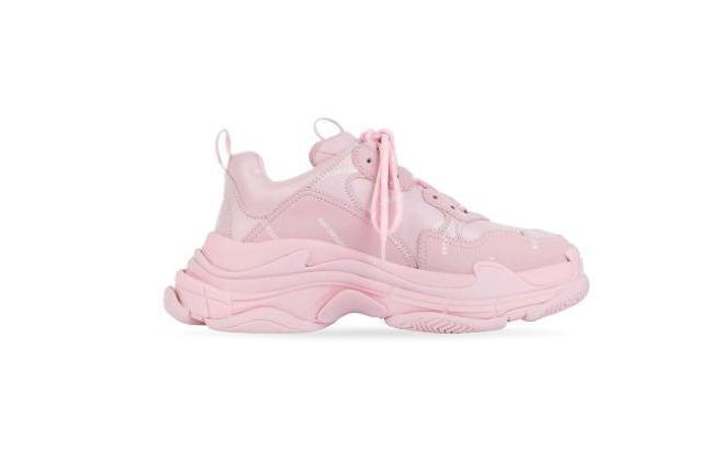 Balenciaga Triple S All Over Pink