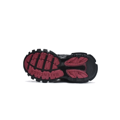 Balenciaga Track Trainers 3nd Generaltion No Led Black Bordeaux 02