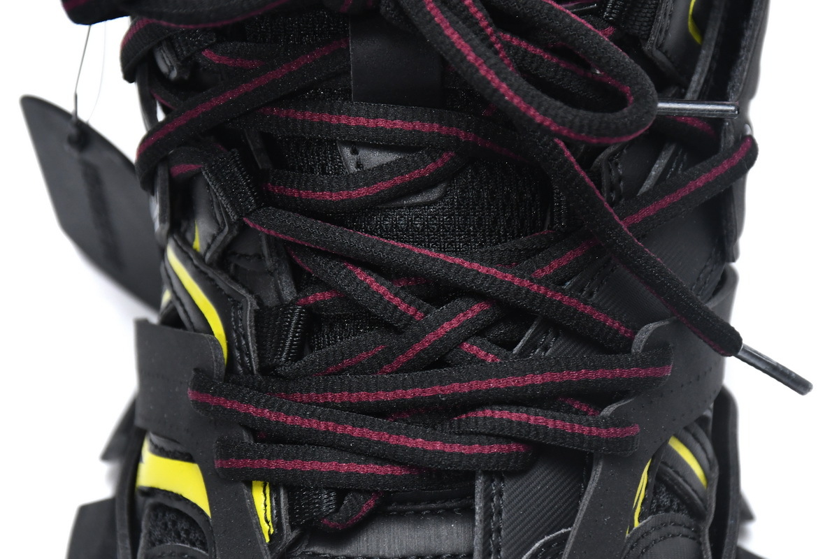 Balenciaga Track Trainers 3nd Generaltion No Led Black Bordeaux